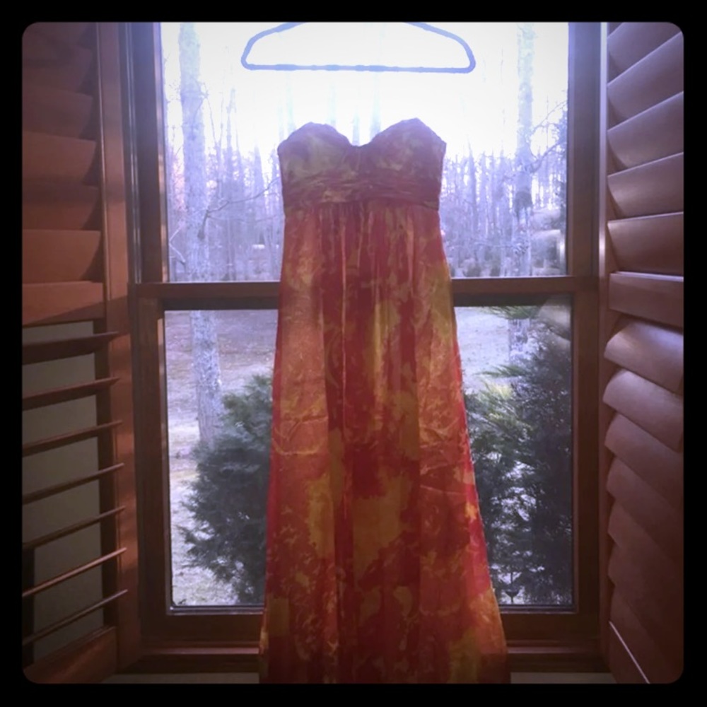 ✨aidan mattox✨ HALTER DRESS - Picture 2 of 8